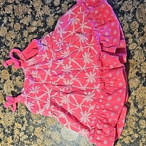 3 for 12$$Carters NB NWOT pink baby girl dress